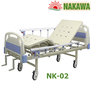 Giường Bệnh Nhân 2 Tay Quay NAKAWA NK-02